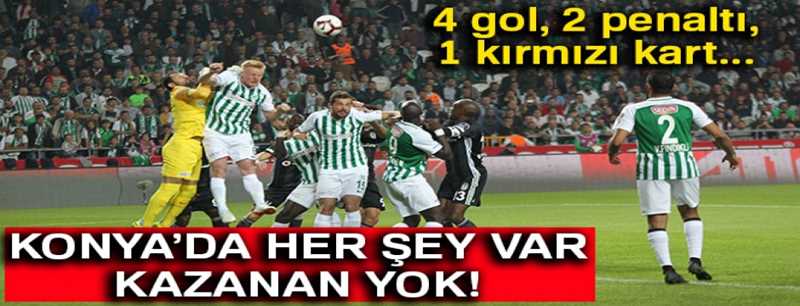Konyaspor 2-2 Beşiktaş