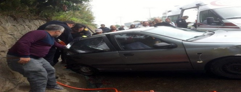 Akçakoca'da trafik kazası: 3 yaralı