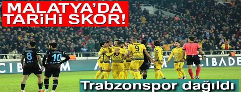 Yeni Malatyaspor 5-0 Trabzonspor
