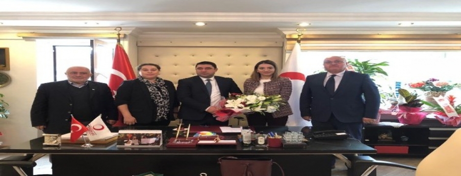 Başkan Yardımcısı Cebar'dan Kızılay'a ziyaret