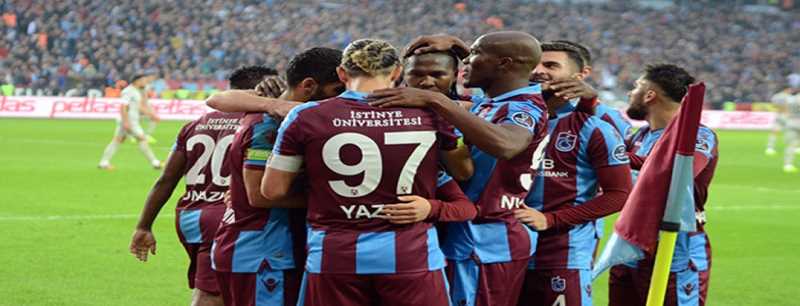 Trabzon, Rize'yi 4 golle geçti