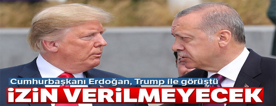 Cumhurbaşkanı Erdoğan, Trump ile telefonda görüştü...