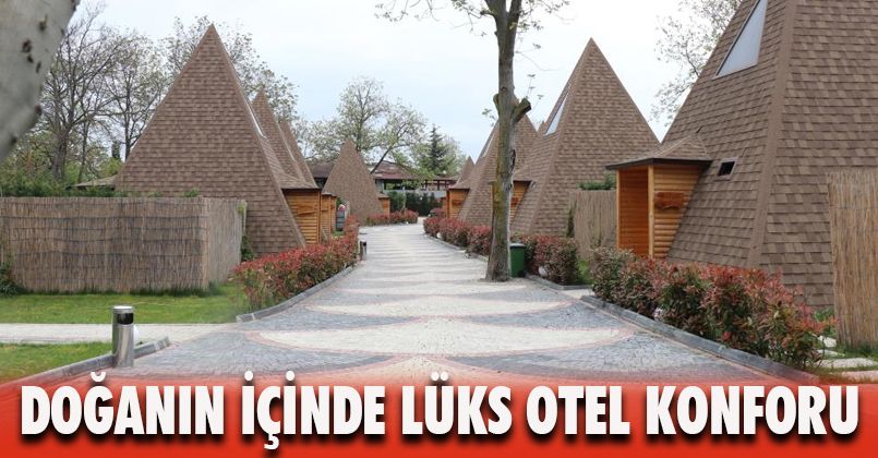 Doğanın içinde otel konforu sağlayan bu evleri boş bulmak neredeyse imkansız