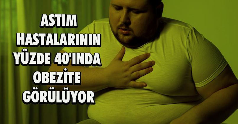 Astım hastalarının yüzde 40'ında obezite görülüyor