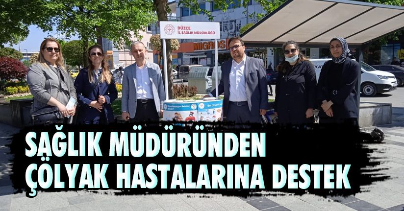 Sağlık Müdüründen Çölyak Hastalarına Destek