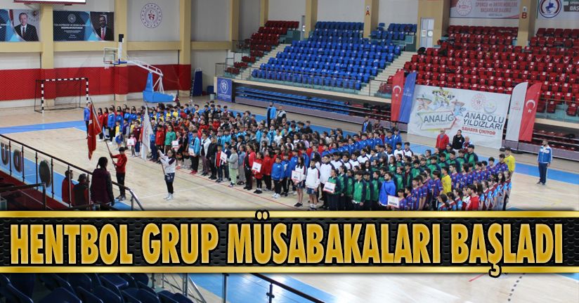 Anadolu Yıldızlar Ligi Hentbol Grup Müsabakaları Düzce'de Başladı