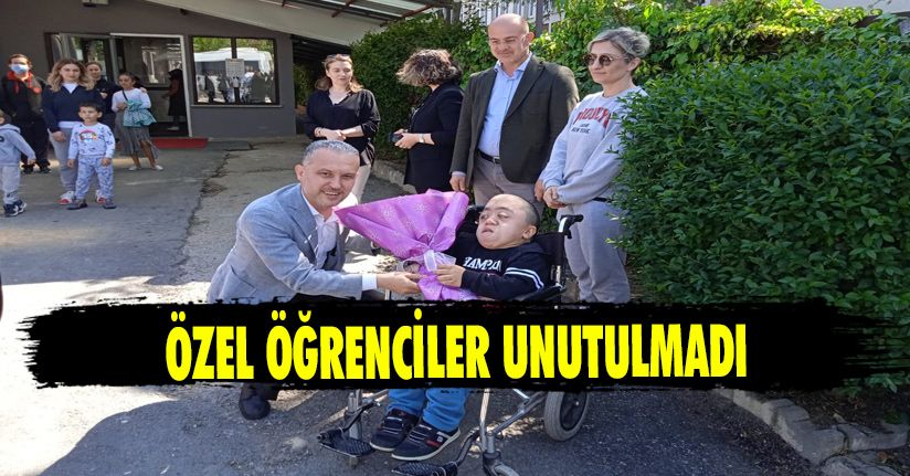 Özel Öğrenciler Unutulmadı