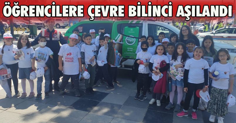 Öğrencilere Çevre Bilinci Aşılandı