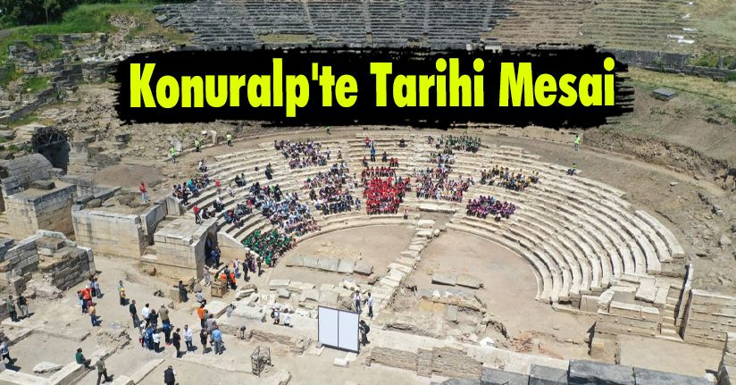 Konuralp'te Tarihi Mesai