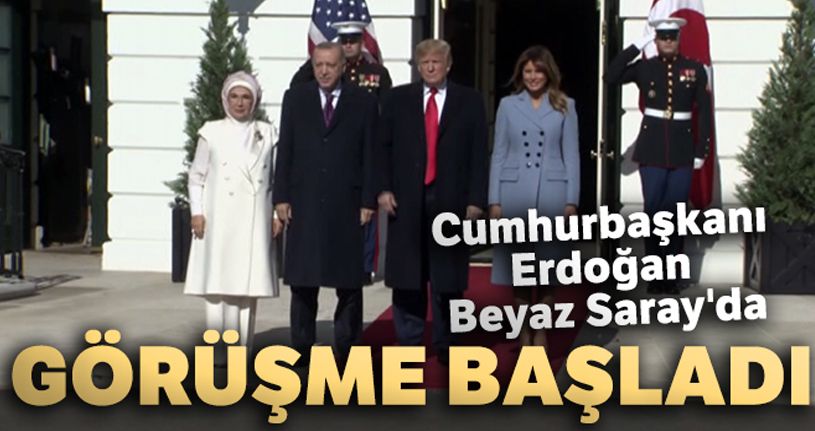 Cumhurbaşkanı Erdoğan - Trump görüşmesi sona erdi!
