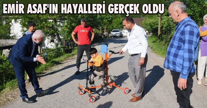 Emir Asaf'ın Hayalleri Gerçek Oldu