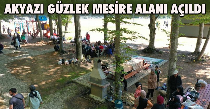 Akyazı’nın yeni sosyal tesisine yoğun ilgi