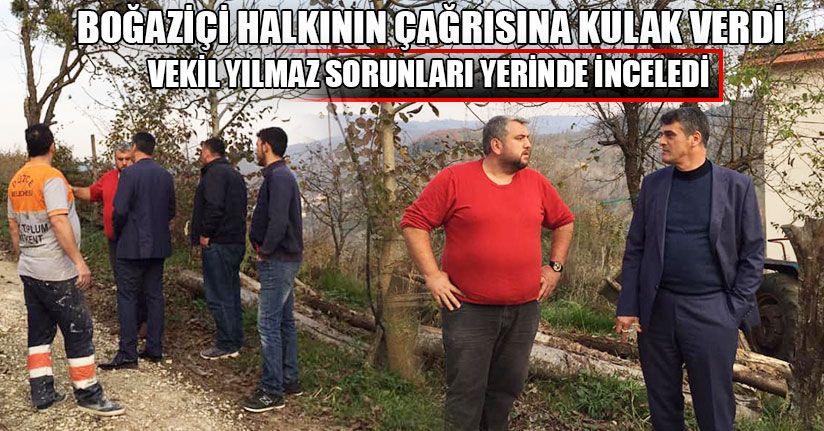 Vatandaşın Sorunlarını Tek Tek Dinledi