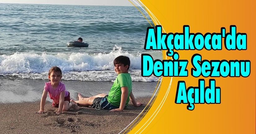 Akçakoca'da Deniz Sezonu Açıldı