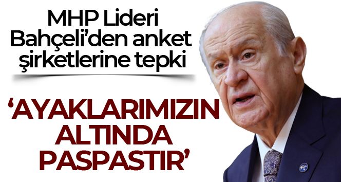 MHP Genel Başkanı Devlet Bahçeli'den önemli açıklamalar