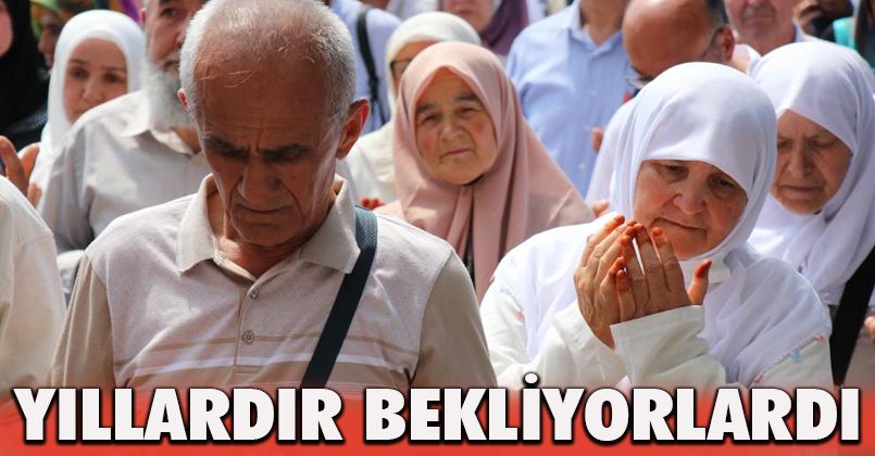 Hacı adaylarının yıllardır beklediği yolculuk başladı