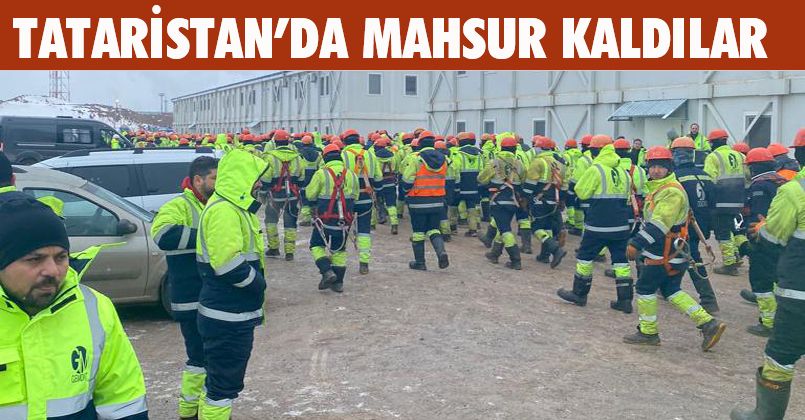 2 Bin 160 Türk Vatandaşı Mahsur Kaldı