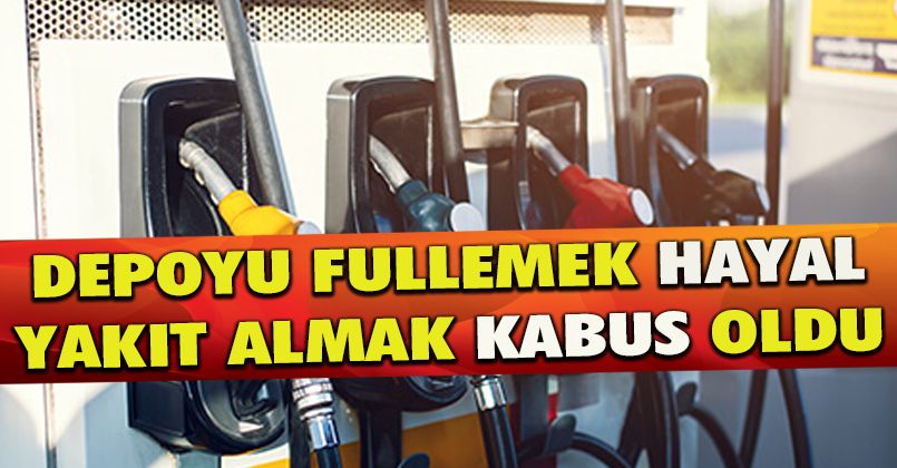 Motorin 30 Lirayı Aştı