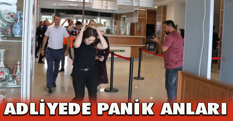 Adliyeden siren sesleri yükseldi