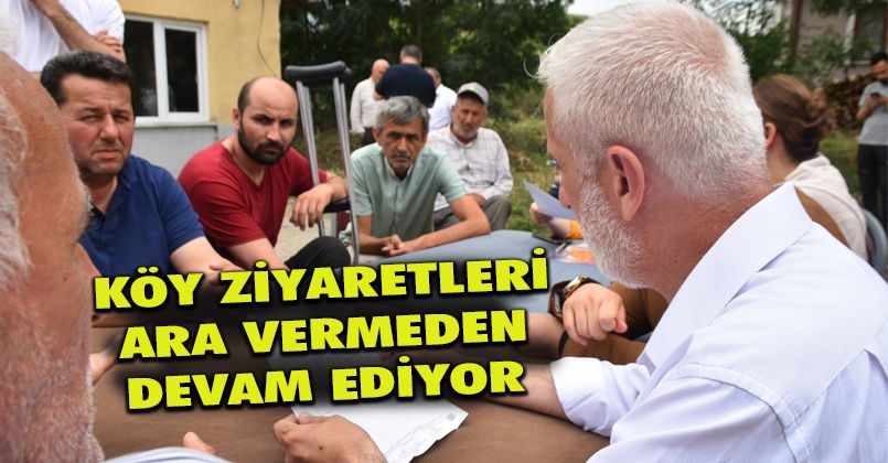 Keskin Gümüşova’nın 7 Köyünü Gezdi