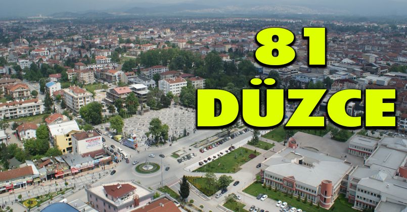 Düzce en genç şehir ünvanını kaybediyor