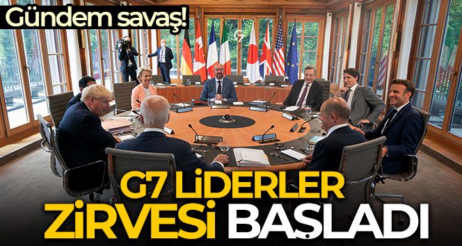 G7 Liderler Zirvesi başladı