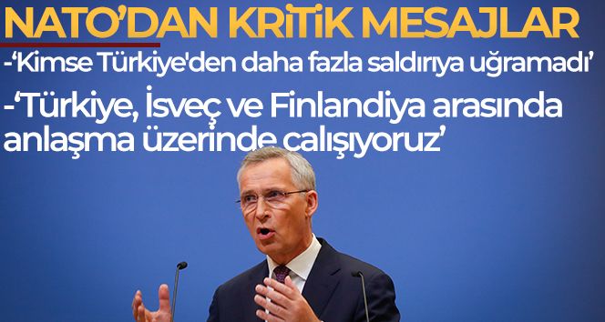 NATO'dan kritik mesajlar