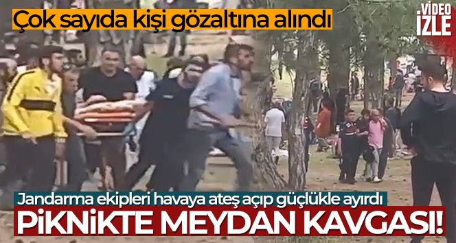 Piknikte meydan kavgası 6 yaralı