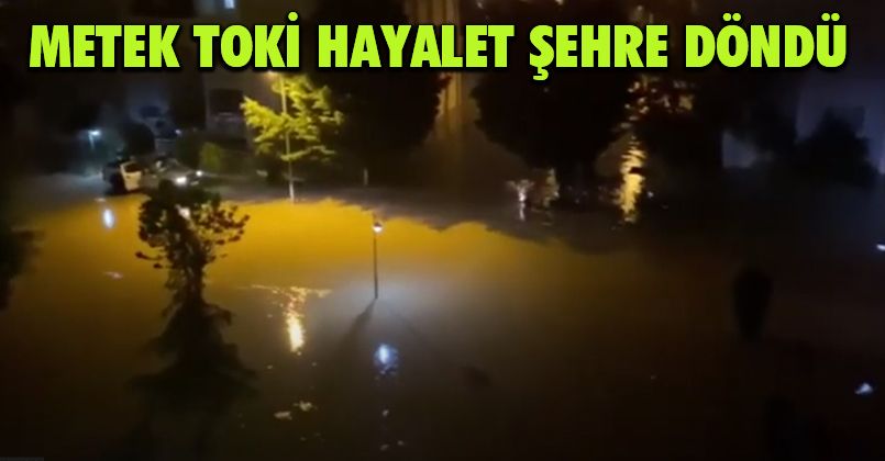 Metek Toki'de Yaklaşık 1200 Hane Mahsur