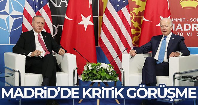 Cumhurbaşkanı Erdoğan ile ABD Başkanı Biden arasında kritik görüşme