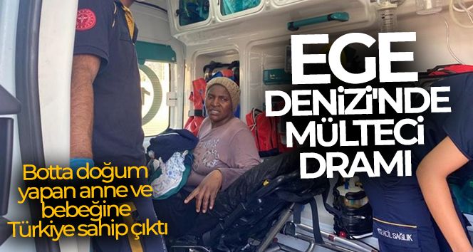 Ege Denizi'nde mülteci dramı