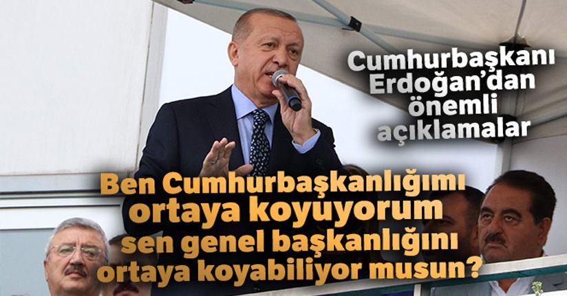 Cumhurbaşkanından Hodri Meydan