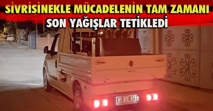 Çilimli Belediye İlaçlamaya Hız Verdi