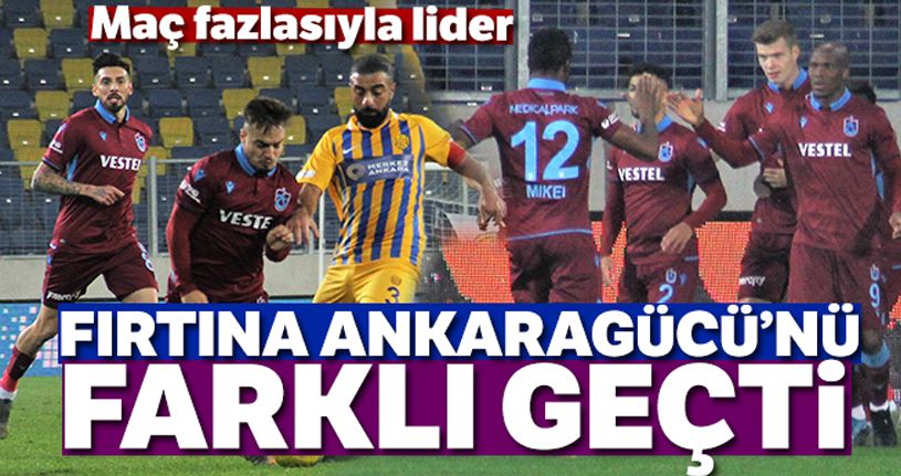 Ankaragücü 0-3 Trabzonspor