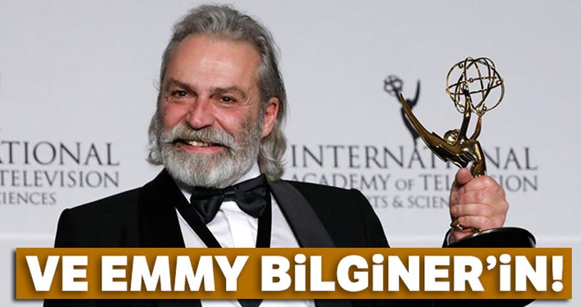 Haluk Bilginer, Emmy Ödülleri'nde en iyi erkek oyuncu seçildi