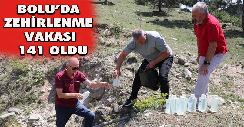 Bolu'da içme suyu zehirlenmelerinde sayı 141’a ulaştı