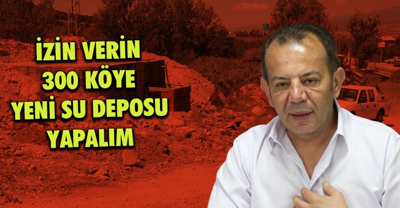 Başkan Özcan’dan, su depolarının yapımına yardım teklifi