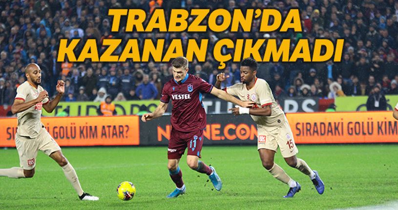 Trabzonspor 1-1 Galatasaray