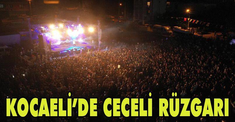 Kocaeli’de Ceceli rüzgarı