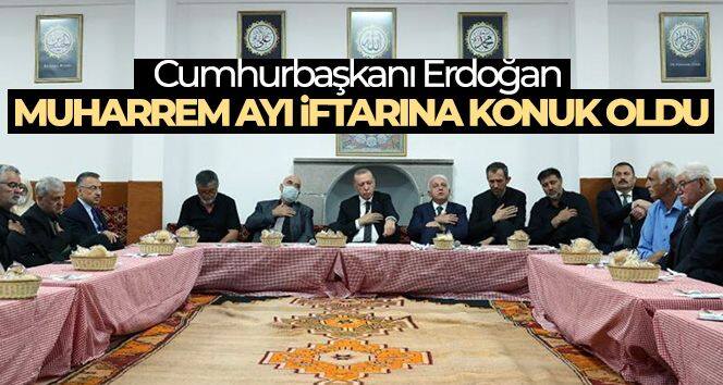 Cumhurbaşkanı Erdoğan Muharrem ayı iftarında konuştu