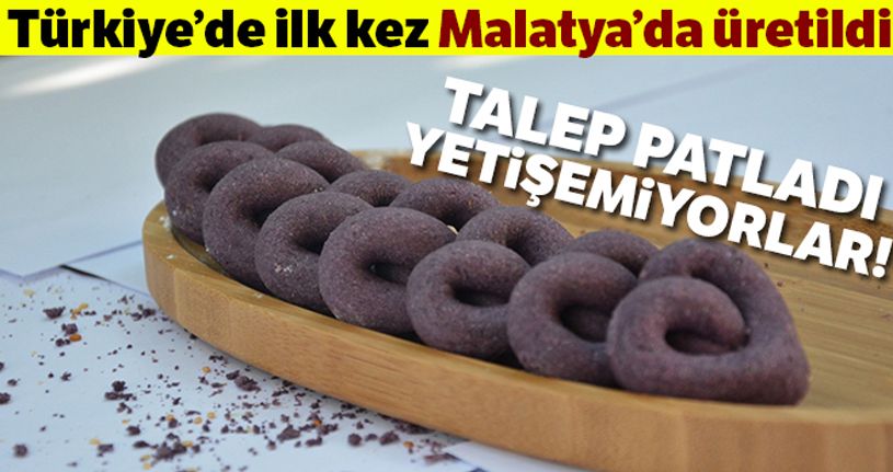 Malatya'da mor ekmeğe ilgi artıyor