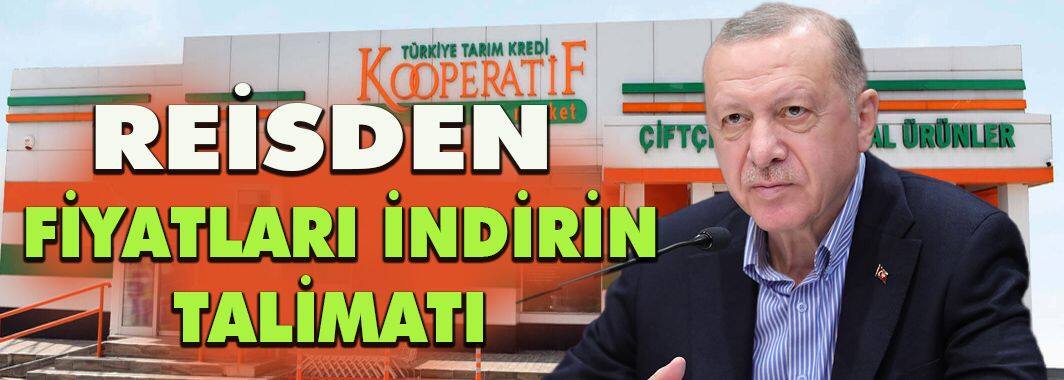 Reis'den Tarım Kredi Marketlerine Fiyatları İndirin