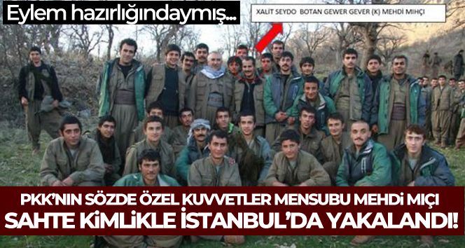 Bakan Soylu duyurdu: PKK'lı Mehdi Mıçı İstanbul'da yakalandı