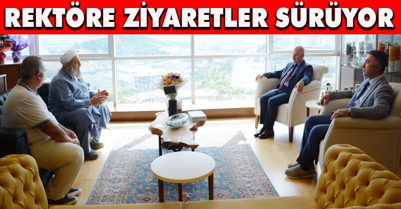 Rektöre Ziyaretler Sürüyor