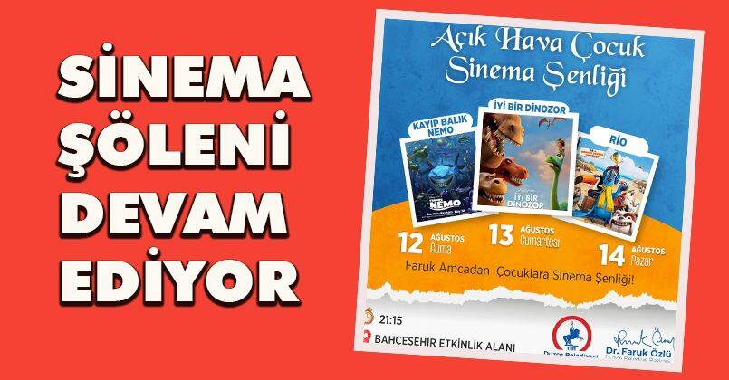 Sinema Şöleni Devam Ediyor