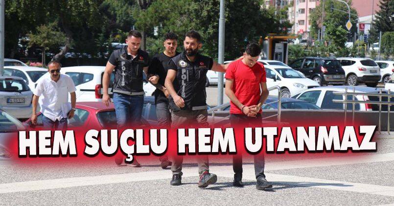 Uyuşturucuyla yakalanan gençten gazetecilere pişkin açıklama: