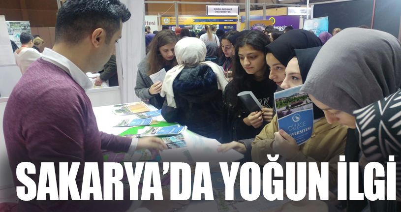 Düzce Üniversitesi Sakarya’da Üniversite Adaylarıyla Buluştu