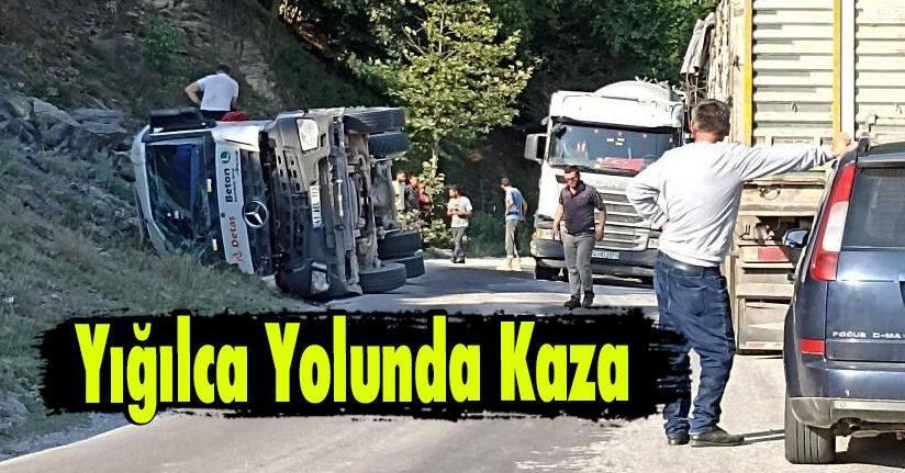 Yığılca Yolunda Kaza