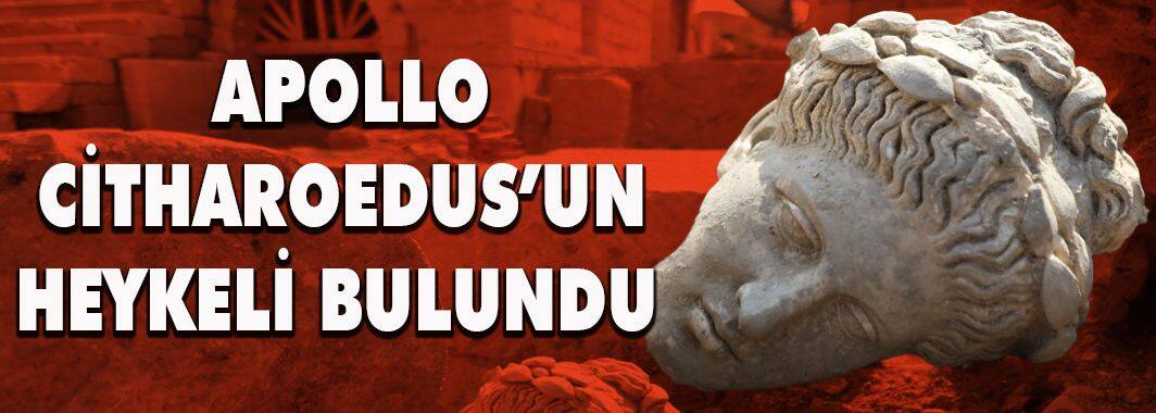 Apollo Citharoedus'un Heykeli Bulundu
