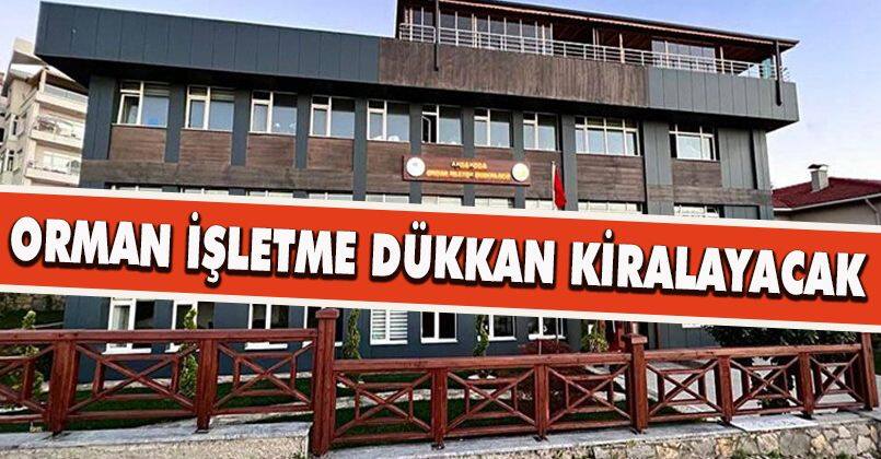 Orman İşletme Dükkan Kiralayacak